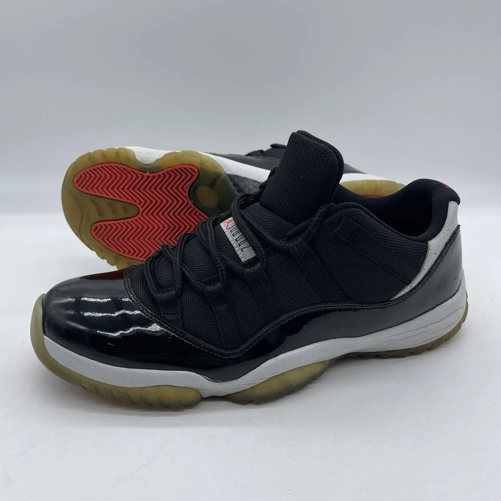Nike Air Jordan 11 Low Retro 528895-023 Men's Size 10.5 Shoes Infrared 23